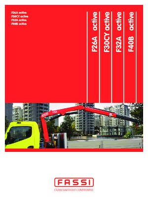 Grúas de carga hidráulicas Fassi F 40 B 0.22 active