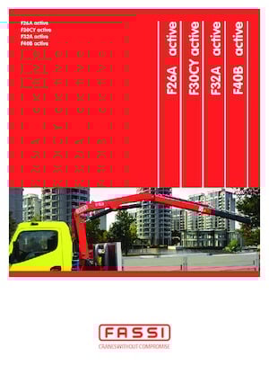 Grúas de carga hidráulicas Fassi F 32 A 0.23 active