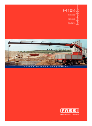 Grúas de carga hidráulicas Fassi F 410 B 23