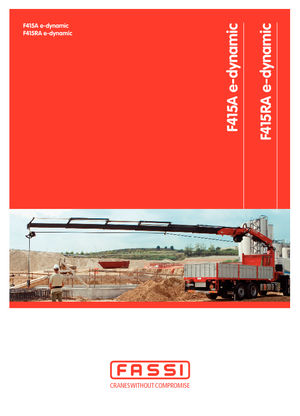 Grúas de carga hidráulicas Fassi F 415 RA 2.24 e-dynamic