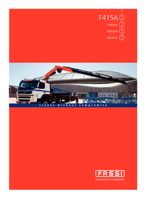 Grúas de carga hidráulicas Fassi F 415 AC 25