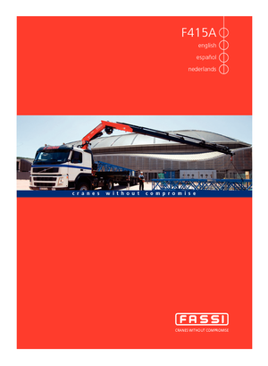Grúas de carga hidráulicas Fassi F 415 AC 25