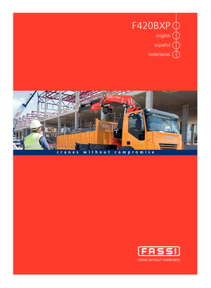 Grúas de carga hidráulicas Fassi F 420 BCXP 25