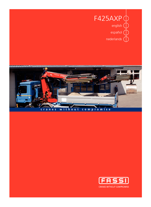 Grúas de carga hidráulicas Fassi F 425 ACXP 26