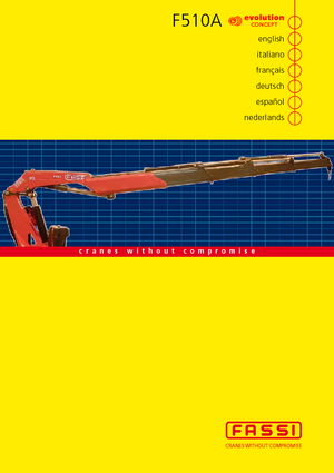 Grúas de carga hidráulicas Fassi F 510 A 24