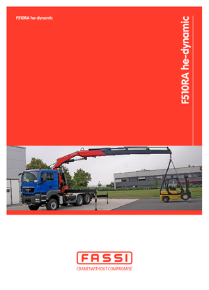 Grúas de carga hidráulicas Fassi F 510 RA 2.25 he-dynamic