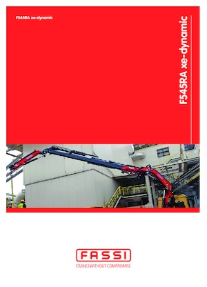 Grúas de carga hidráulicas Fassi F 545 RA 2.28 xe-dynamic