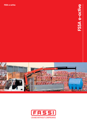 Grúas de carga hidráulicas Fassi F 55 A 0.23 e-active