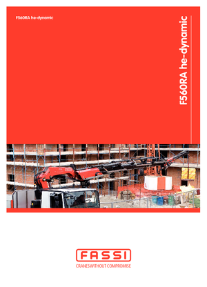 Grúas de carga hidráulicas Fassi F 560 RA 2.25 he-dynamic