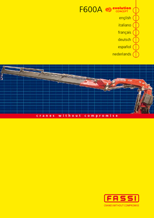 Grúas de carga hidráulicas Fassi F 600 A 27