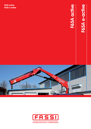 Grúas de carga hidráulicas Fassi F 65 A 0.24 active