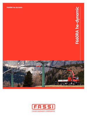 Grúas de carga hidráulicas Fassi F 660 RA 2.22 he-dynamic