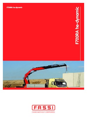 Grúas de carga hidráulicas Fassi F 720 RA 2.22 he-dynamic