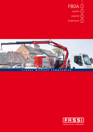 Grúas de carga hidráulicas Fassi F 80 A 23