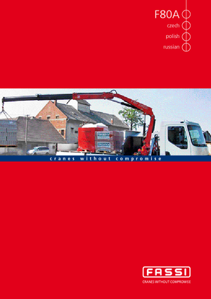 Grúas de carga hidráulicas Fassi F 80 A 24