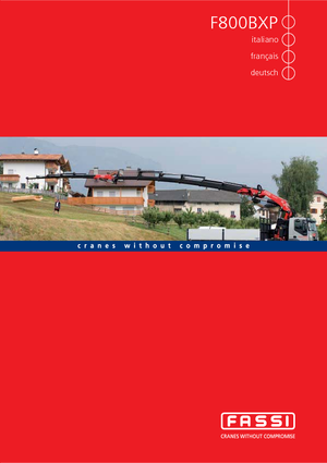 Grúas de carga hidráulicas Fassi F 800 BXP 23