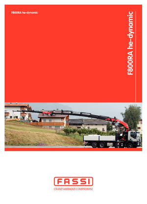 Grúas de carga hidráulicas Fassi F 800 RA 2.28 he-dynamic