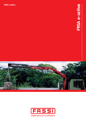 Grúas de carga hidráulicas Fassi F 90 AC 0.22 e-active