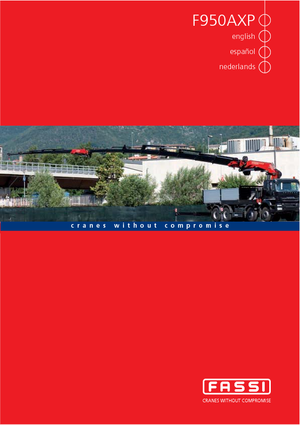 Grúas de carga hidráulicas Fassi F 950 AXP 28