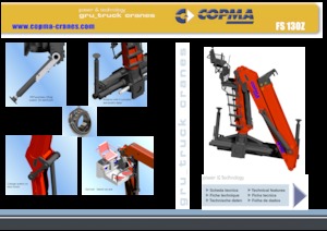 Grúas de carga hidráulicas COPMA 2000 FS 130Z