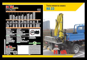 Grúas de carga hidráulicas Hyva Crane HA 33