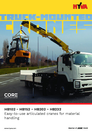 Grúas de carga hidráulicas Hyva Crane HB 202 E5 J2
