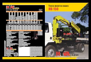 Grúas de carga hidráulicas Hyva Crane HB 150 J2