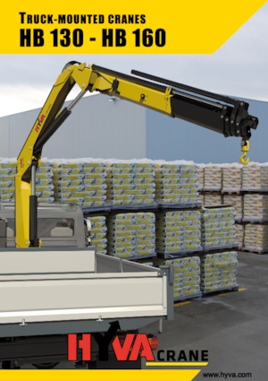 Grúas de carga hidráulicas Hyva Crane HB 160 E1