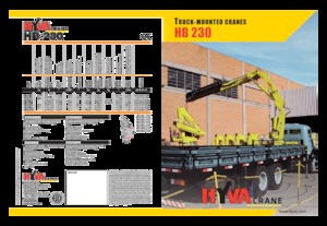 Grúas de carga hidráulicas Hyva Crane HB 230