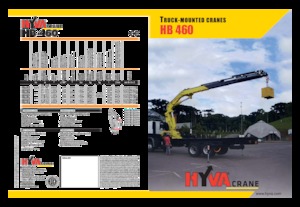 Grúas de carga hidráulicas Hyva Crane HB 460 E2
