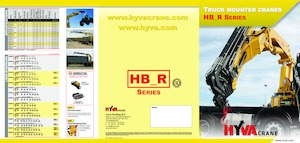 Grúas de carga hidráulicas Hyva Crane HB 450R E2