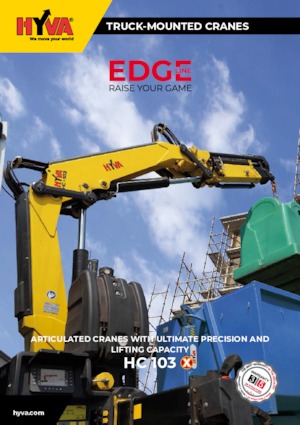 Grúas de carga hidráulicas Hyva Crane HC 103 E2