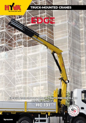 Grúas de carga hidráulicas Hyva Crane HC 131 E3J2