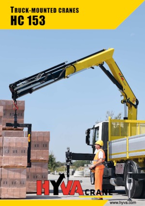 Grúas de carga hidráulicas Hyva Crane HC 153 E6
