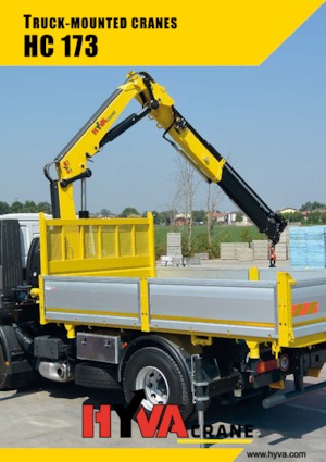 Grúas de carga hidráulicas Hyva Crane HC 173 