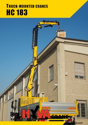 Grúas de carga hidráulicas Hyva Crane HC 183 E6