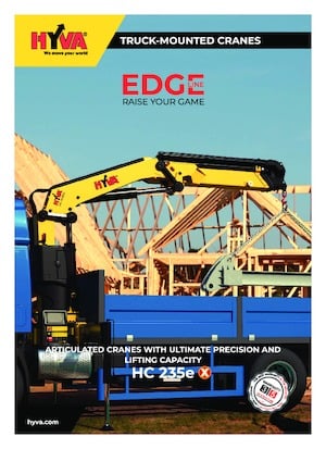 Grúas de carga hidráulicas Hyva Crane HC 235e X E6 