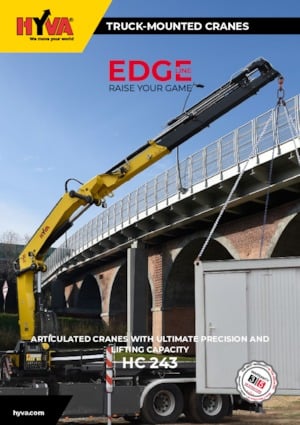 Grúas de carga hidráulicas Hyva Crane HC 243 E6 J2 