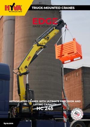 Grúas de carga hidráulicas Hyva Crane HC 245 E8 