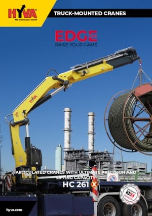 Grúas de carga hidráulicas Hyva Crane HC 261 E7