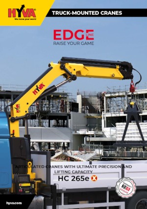 Grúas de carga hidráulicas Hyva Crane HC 265e E6 