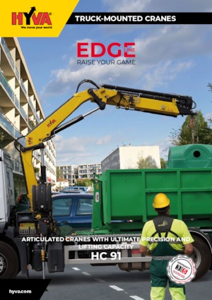 Grúas de carga hidráulicas Hyva Crane HC 91 E4