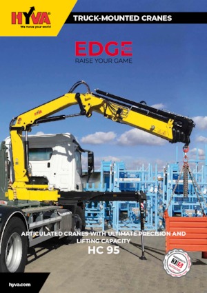 Grúas de carga hidráulicas Hyva Crane HC 95 E2 