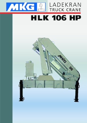 Grúas de carga hidráulicas MKG HLK 106 HP a5