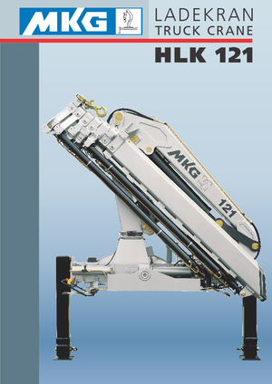 Grúas de carga hidráulicas MKG HLK 121 a2 