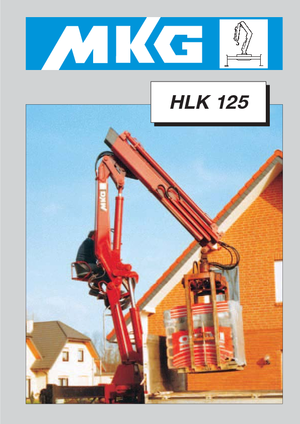 Grúas de carga hidráulicas MKG HLK 125 a2