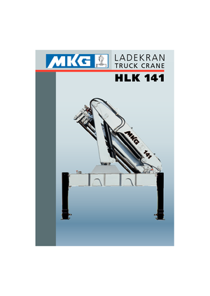 Grúas de carga hidráulicas MKG HLK 141 a6
