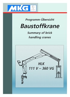Grúas de carga hidráulicas MKG HLK 231 a2V 