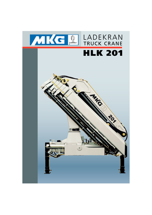 Grúas de carga hidráulicas MKG HLK 201 HP a1