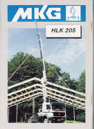 Grúas de carga hidráulicas MKG HLK 205 a2